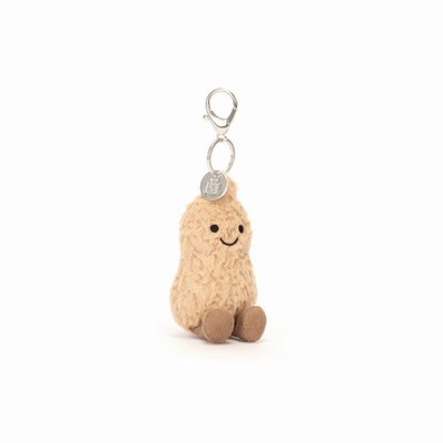 Jellycat Amuseables Peanut Dije Para Bolso | VAWN-79108